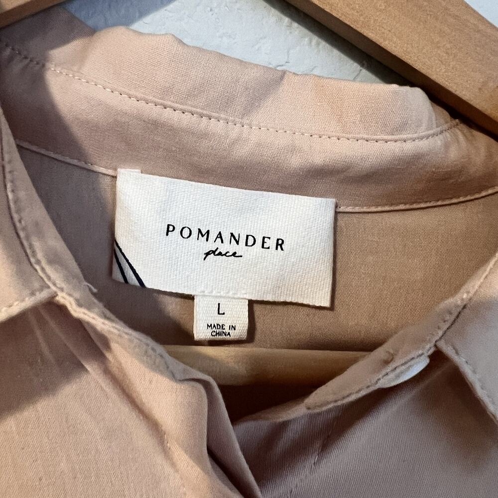 NWOT Tuckernuck Pomander Place Dress L Sandstone Mabel Tiered Maxi Dress Pockets - Picture 4 of 7
